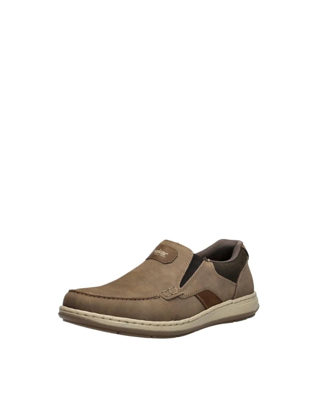 Flats Rieker pour homme en coloris Brown