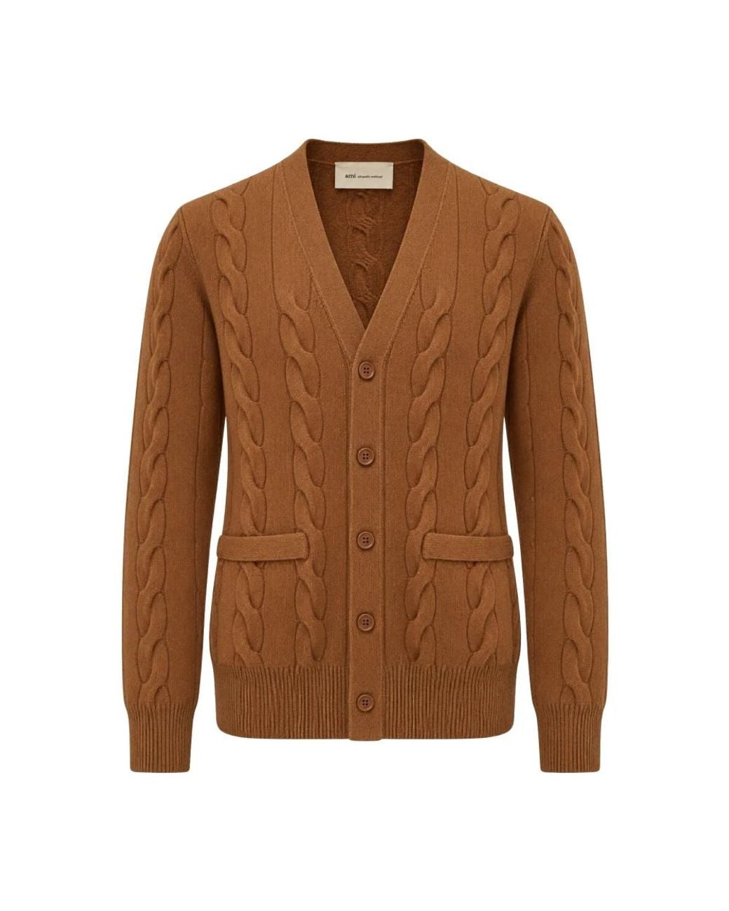 Cardigans AMI de hombre de color Brown