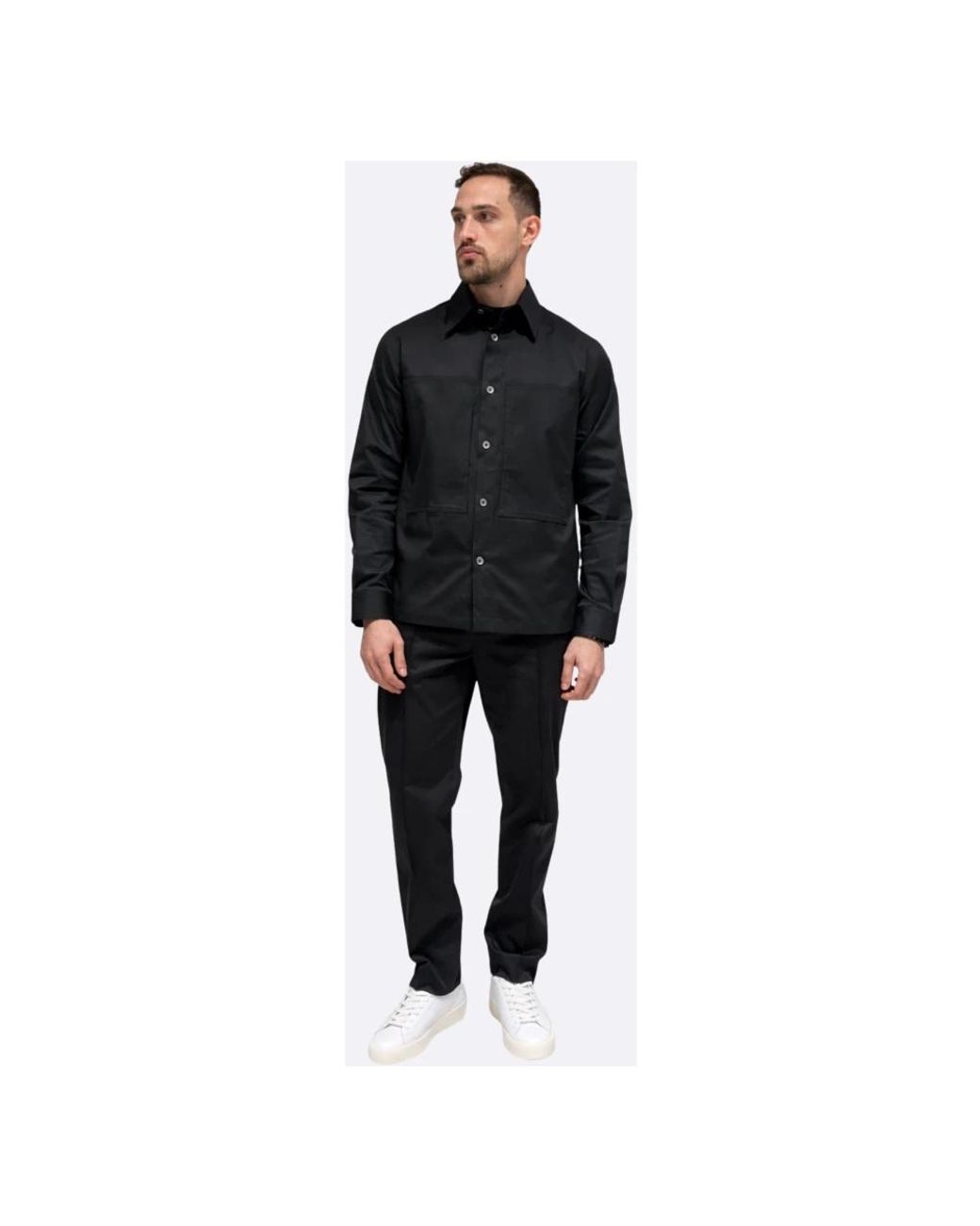 Paolo Pecora Black Casual Shirts for men