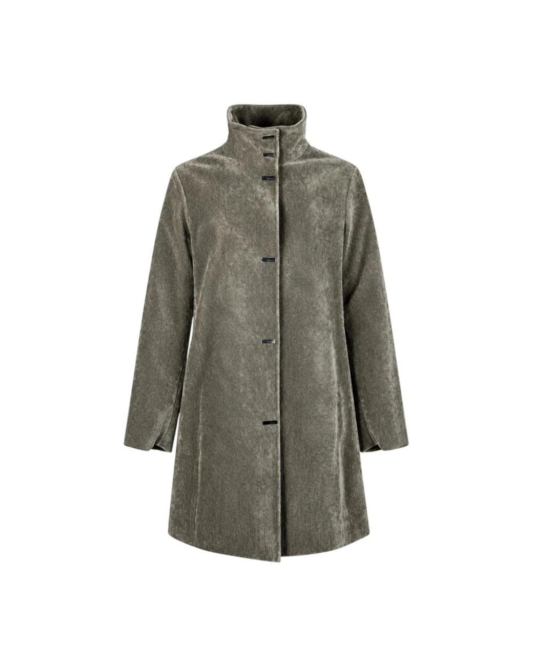 Single-Breasted Coats Rrd en coloris Gray