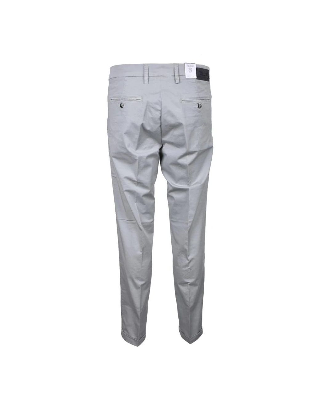 Re-hash Gray Chinos for men