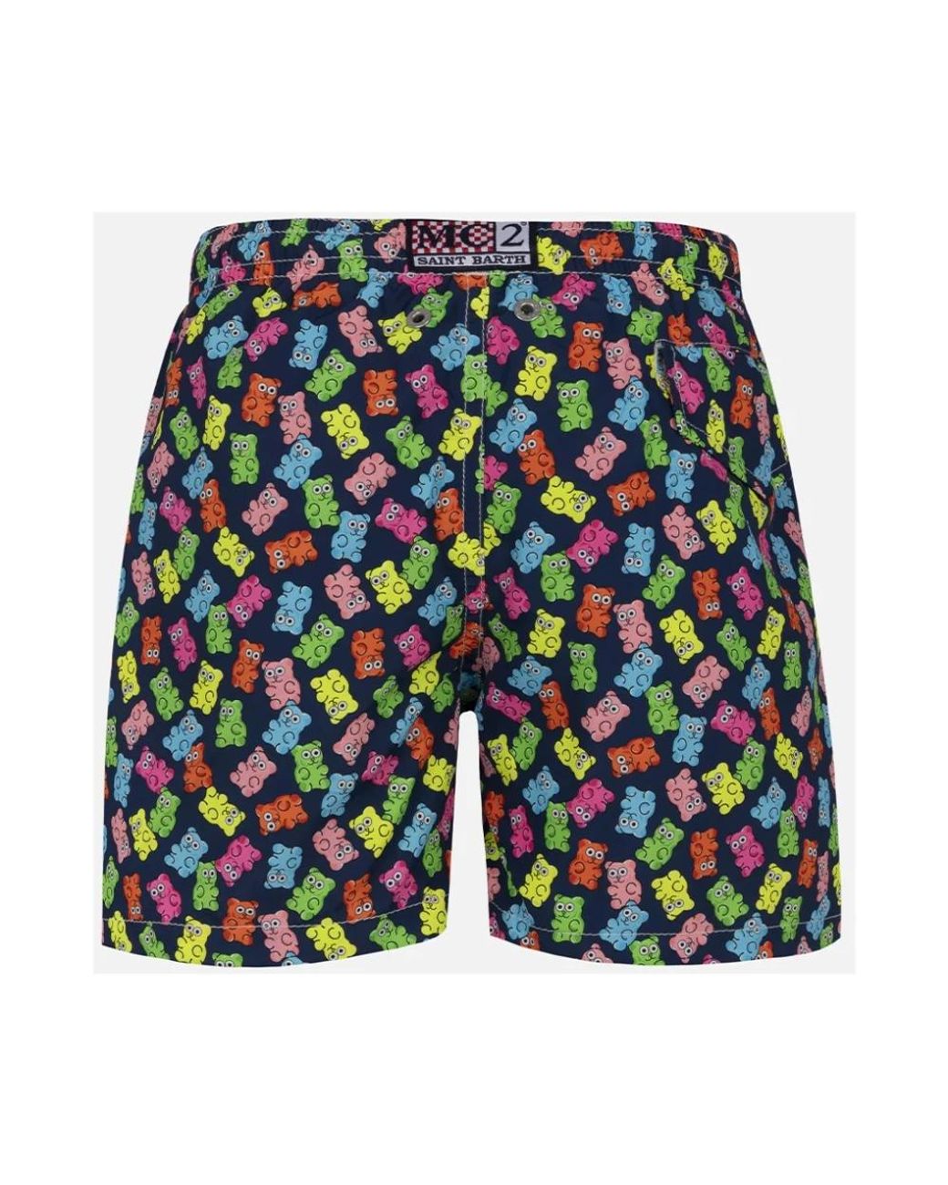 Mc2 Saint Barth Blue Beachwear for men