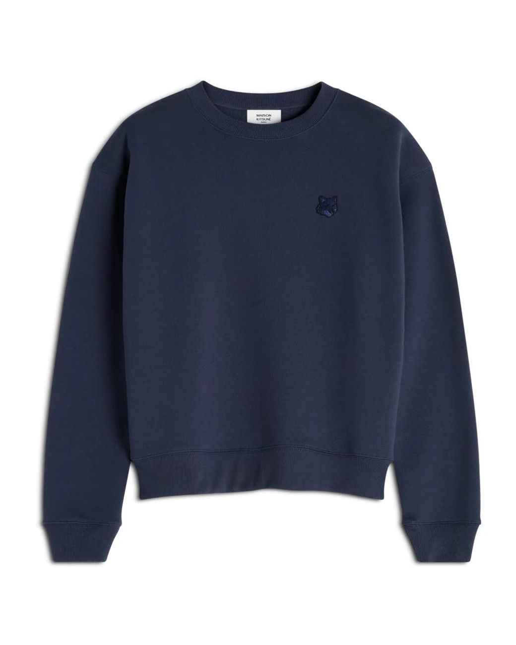 Maison Kitsuné Sweatshirt in het Blue
