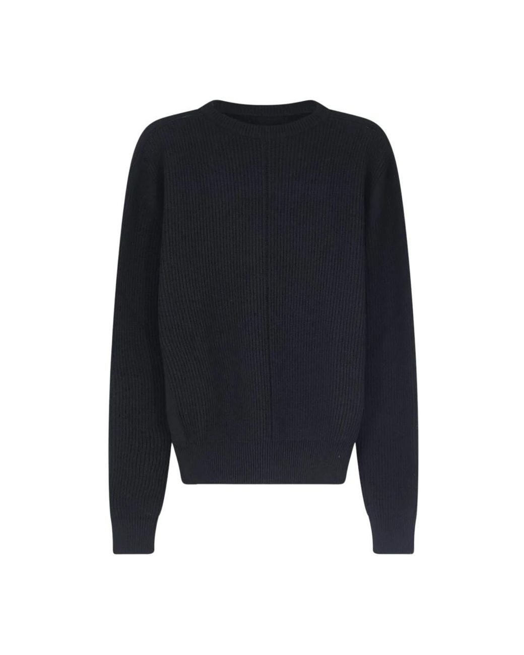 Rick Owens Black Round-Neck Knitwear for men