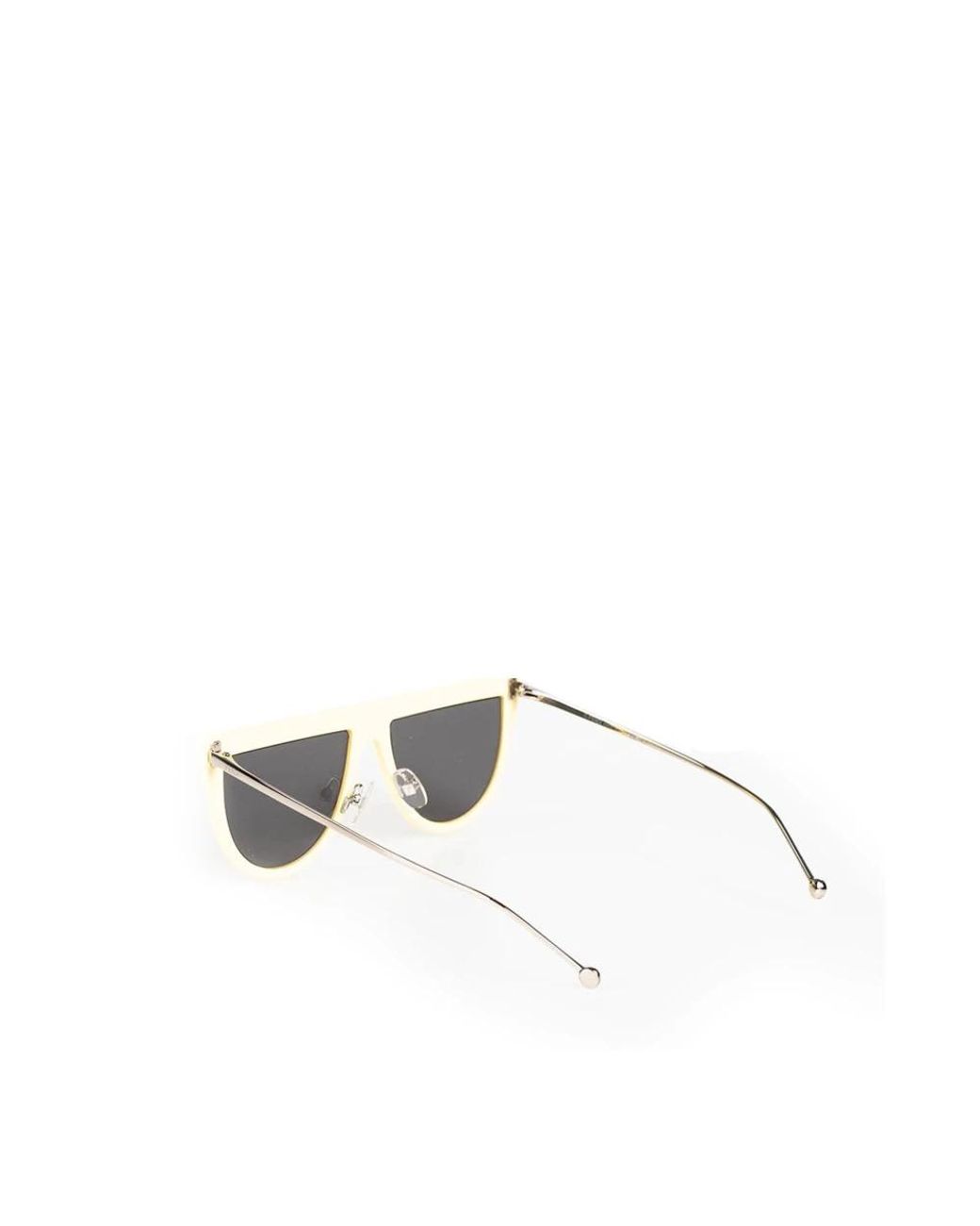 Fendi White Vollrand-Sonnenbrille