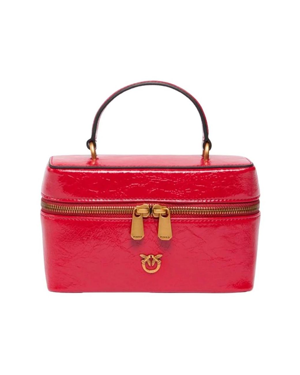 Pinko Red Vanity Soft Mini Crossbody