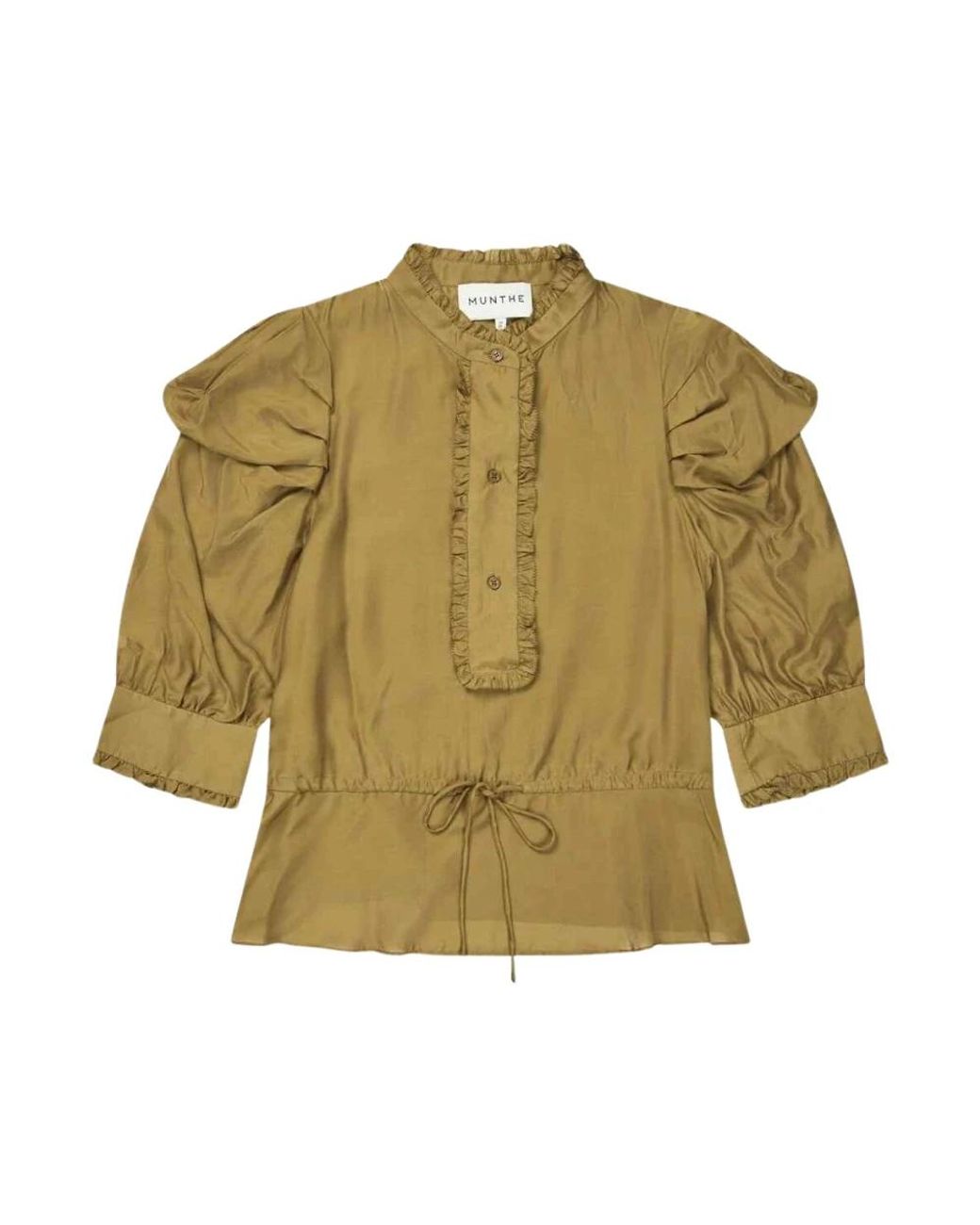 Munthe Vastu Blouse in het Green