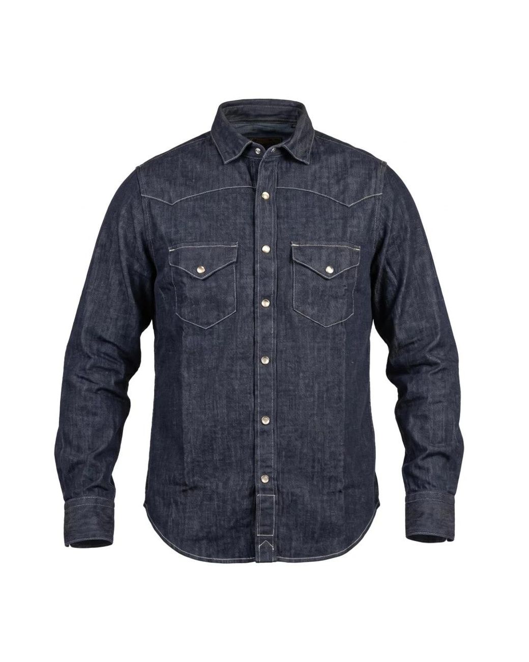 chesapeake's Blue Denim Shirts for men