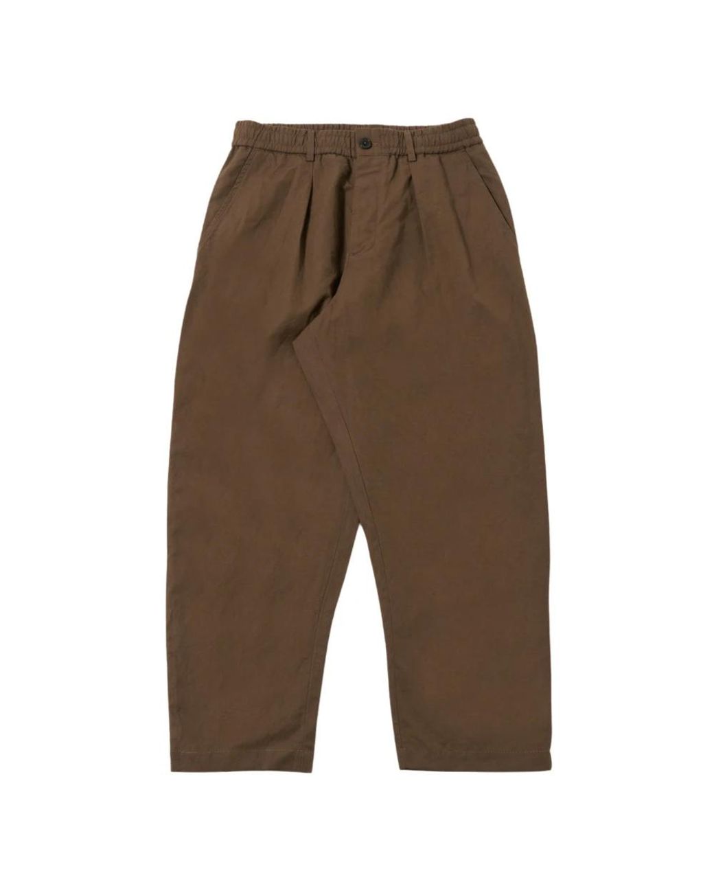 Universal Works Brown Wide Trousers for men
