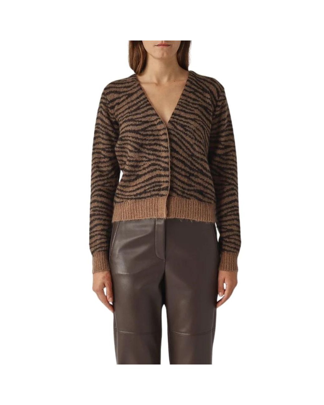 Cardigans Max Mara de color Brown