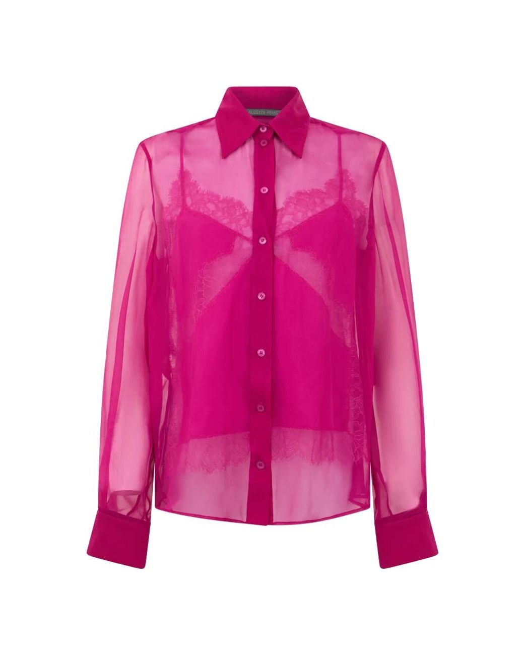 Shirts Alberta Ferretti de color Pink