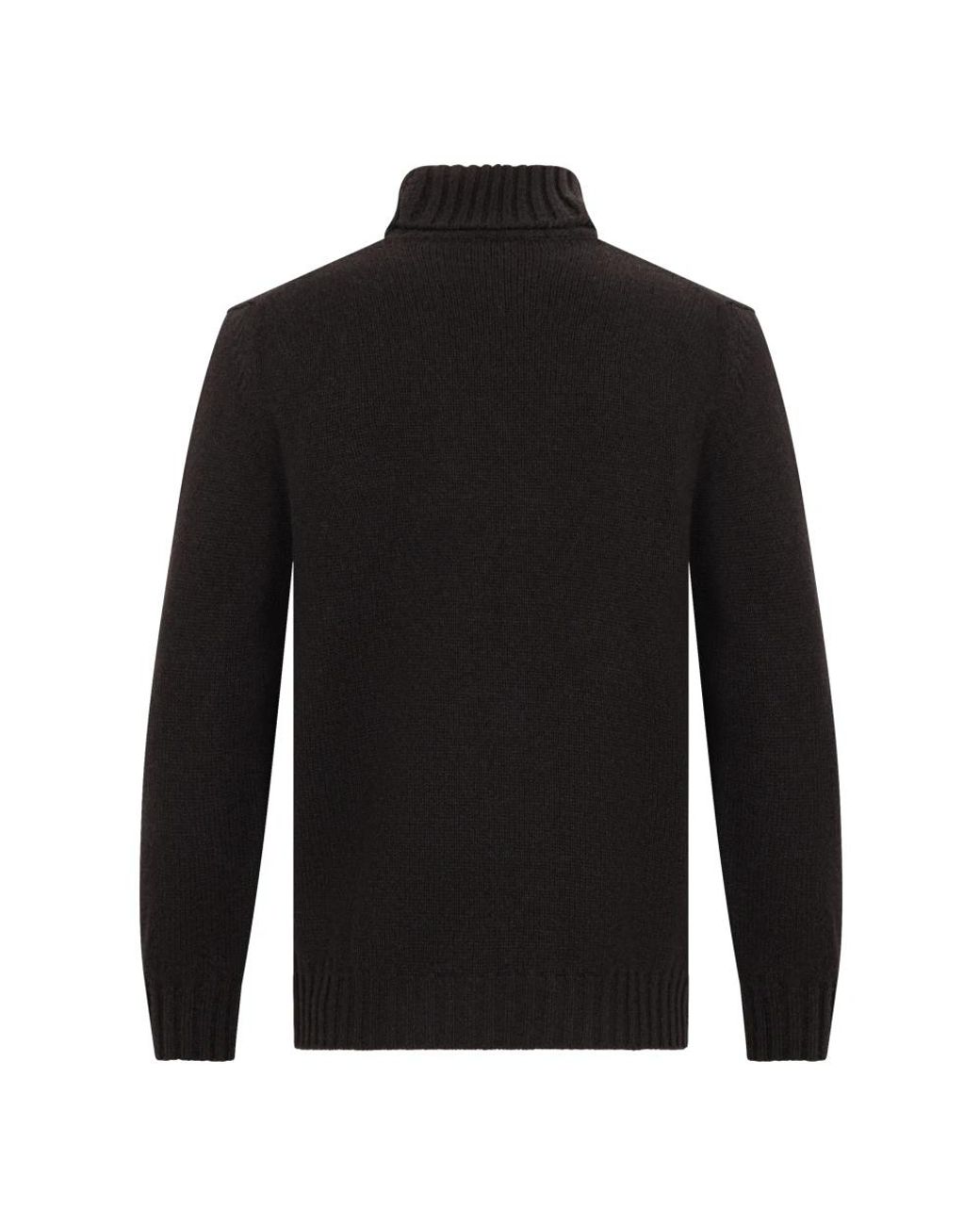 Fedeli Black Turtlenecks for men