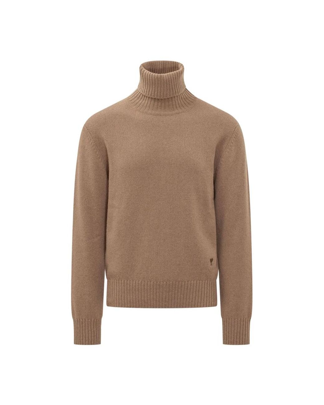 AMI Brown Turtlenecks for men