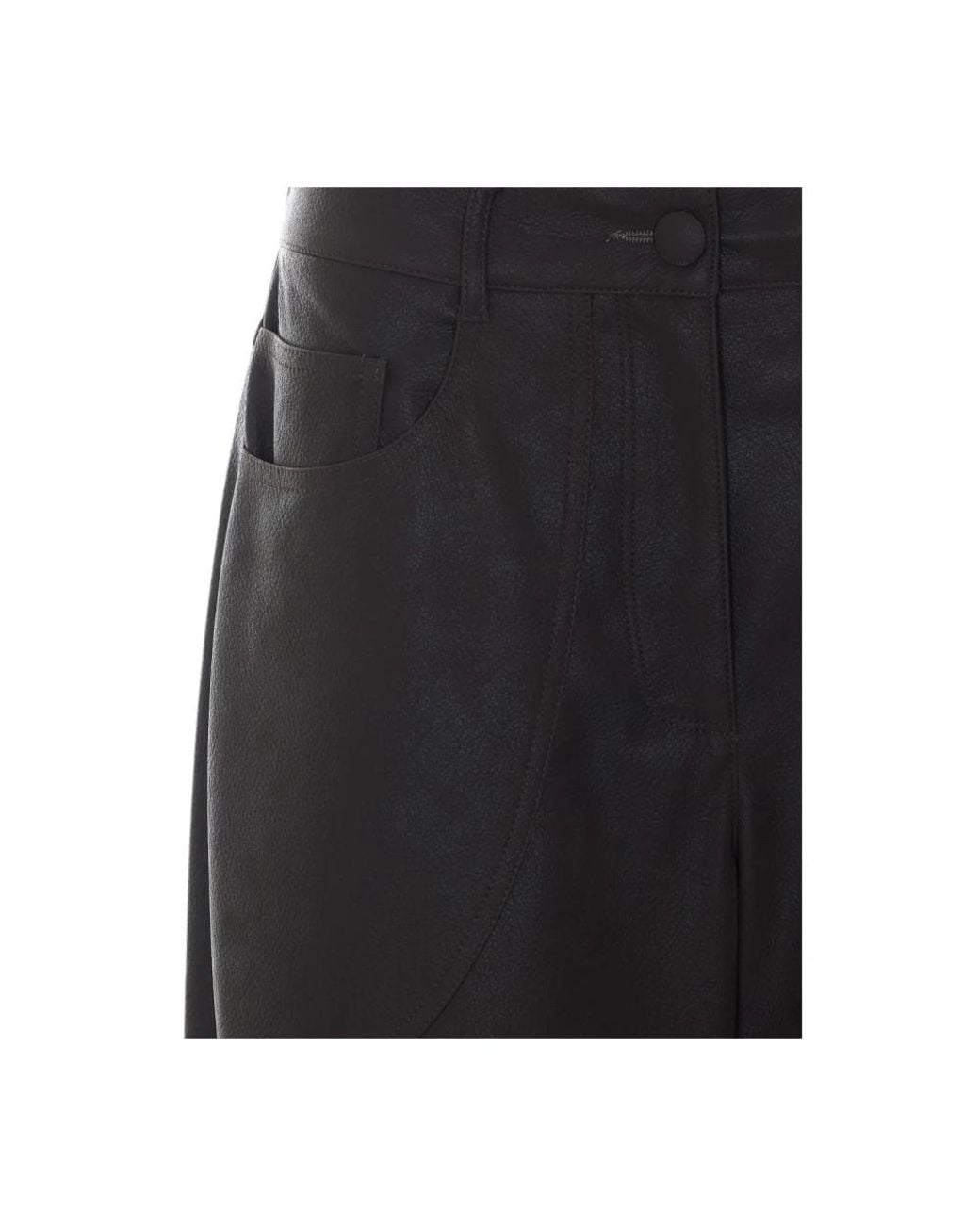 Liu Jo Black Straight Trousers