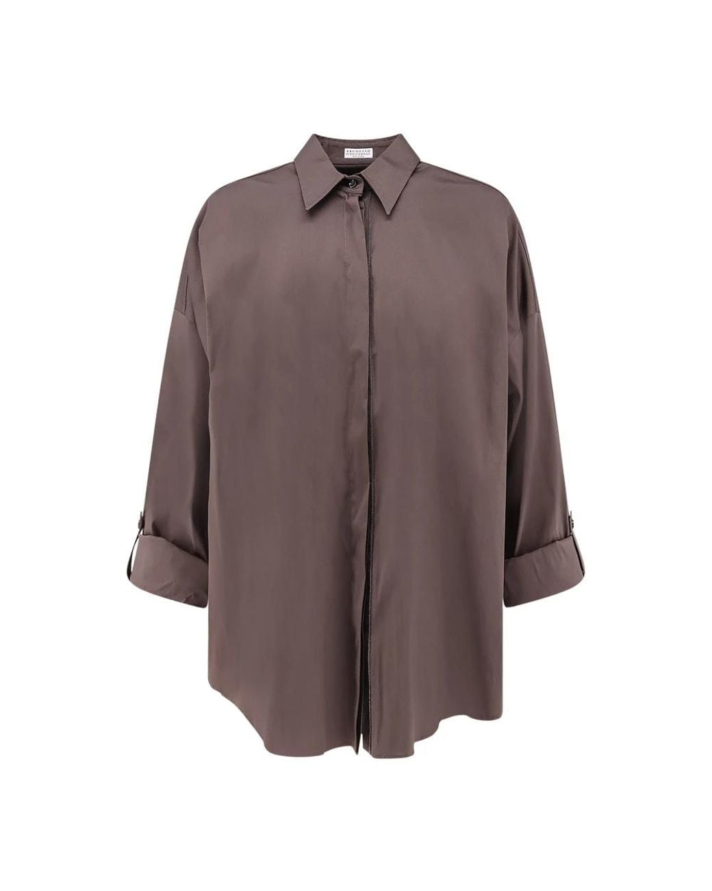 Brunello Cucinelli Brown Shirts
