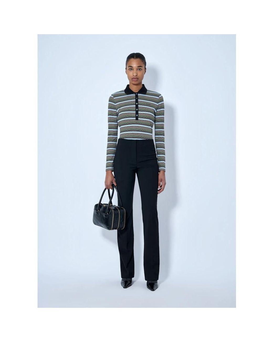 Marni Blue Polo Shirts