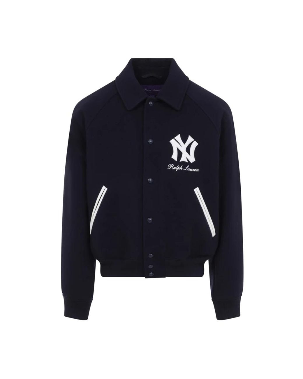 Ralph Lauren Blue Bomber Jackets for men