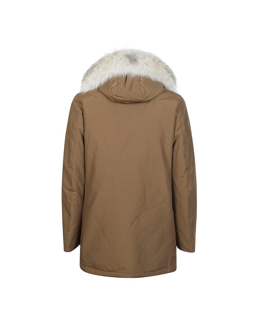 Woolrich Brown Parkas for men