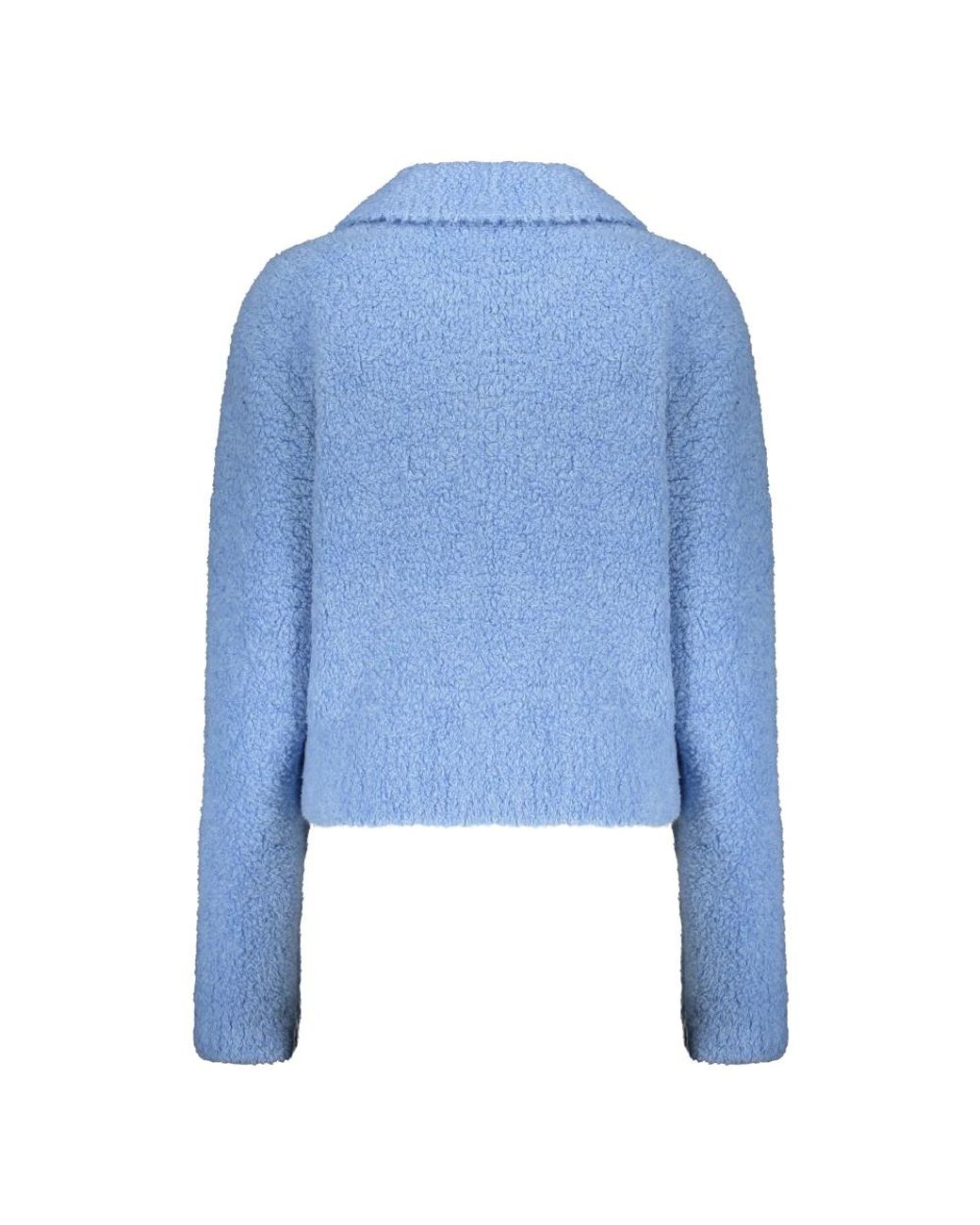 Low Classic Blue Faux Fur & Shearling Jackets