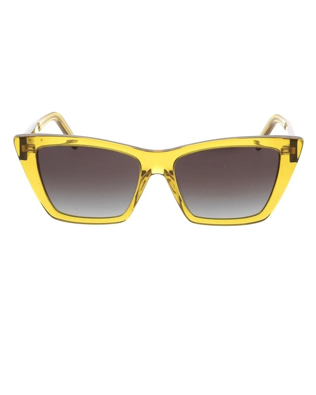 Saint Laurent Yellow Sunglasses