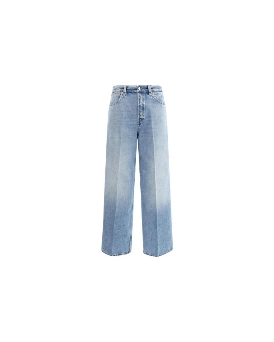 Gucci Blue Straight Fit Jeans
