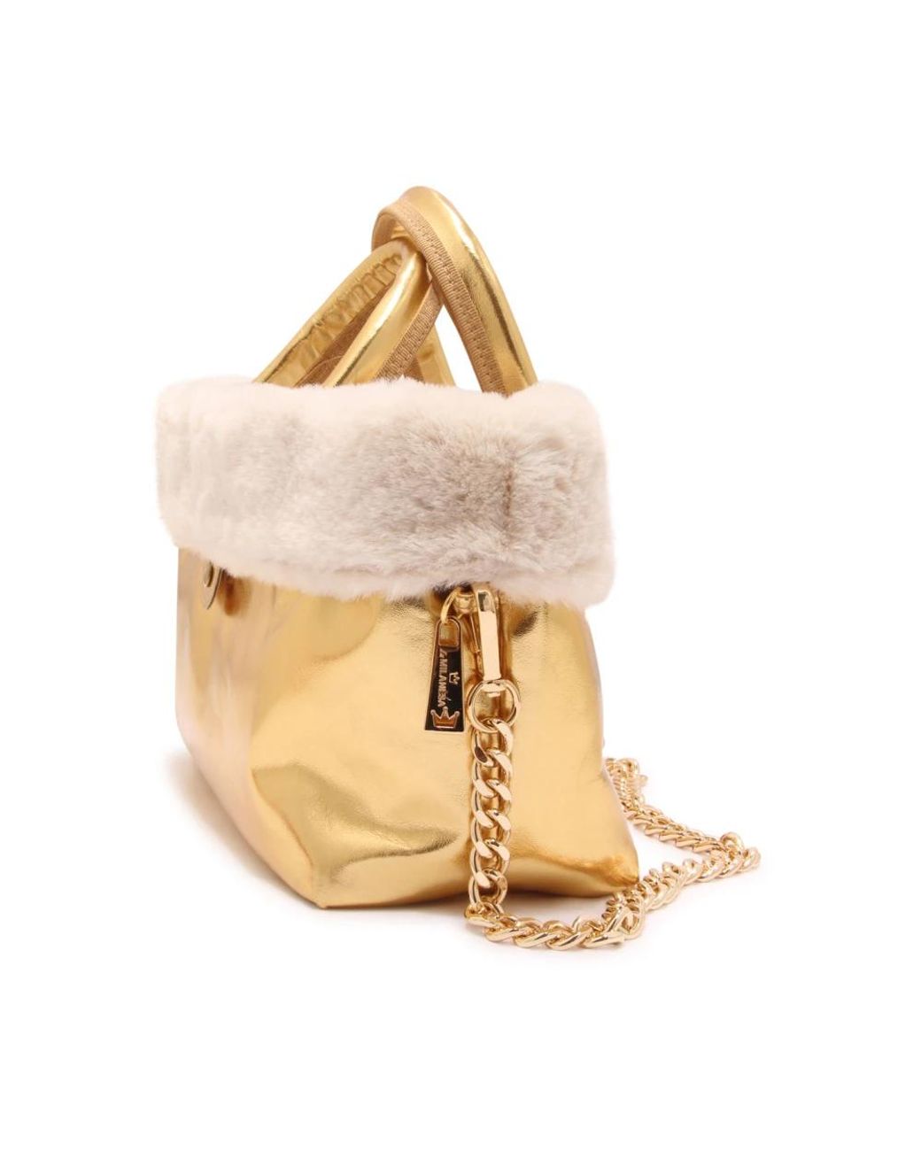 La Milanesa Metallic Handbags