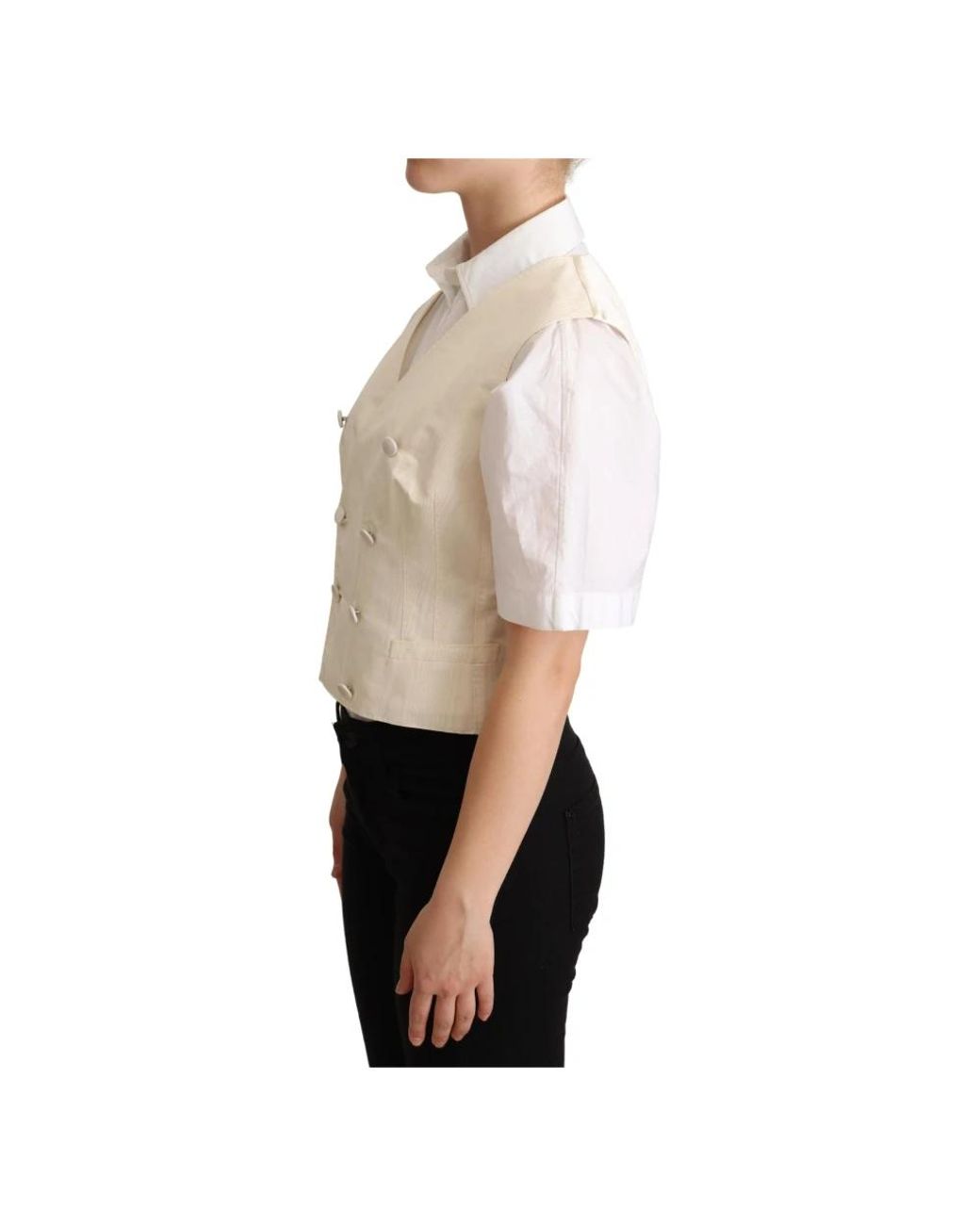 Dolce & Gabbana White Vests