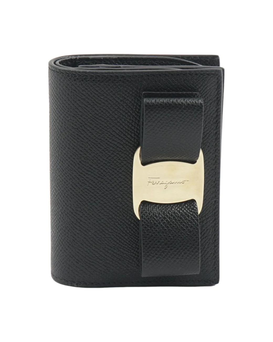 Ferragamo Black Wallets & Cardholders