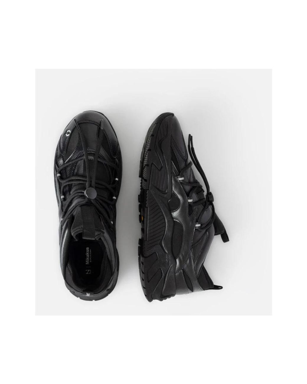 MIKAKUS Barcelona Black Sneakers