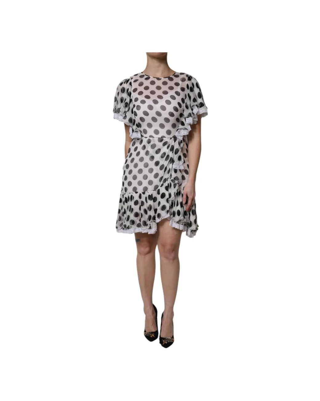 Dolce & Gabbana Black Short Dresses