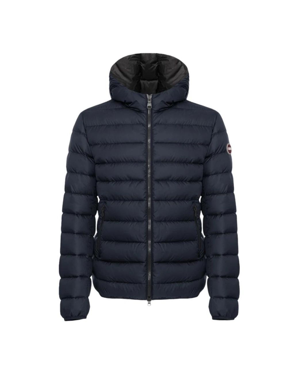 Colmar Jassen ,Blauw ,Sportieve Donsjas Met Vaste Capuchon in het Blue voor heren