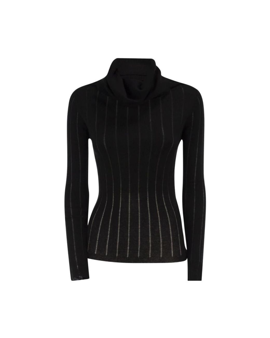 Turtlenecks Max Mara de color Black