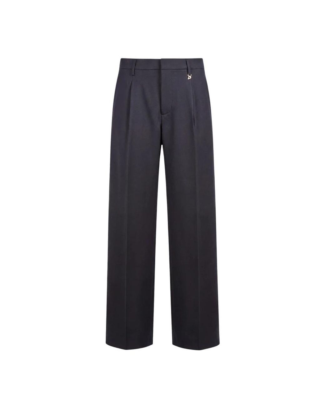 Dondup Blue Wide Trousers