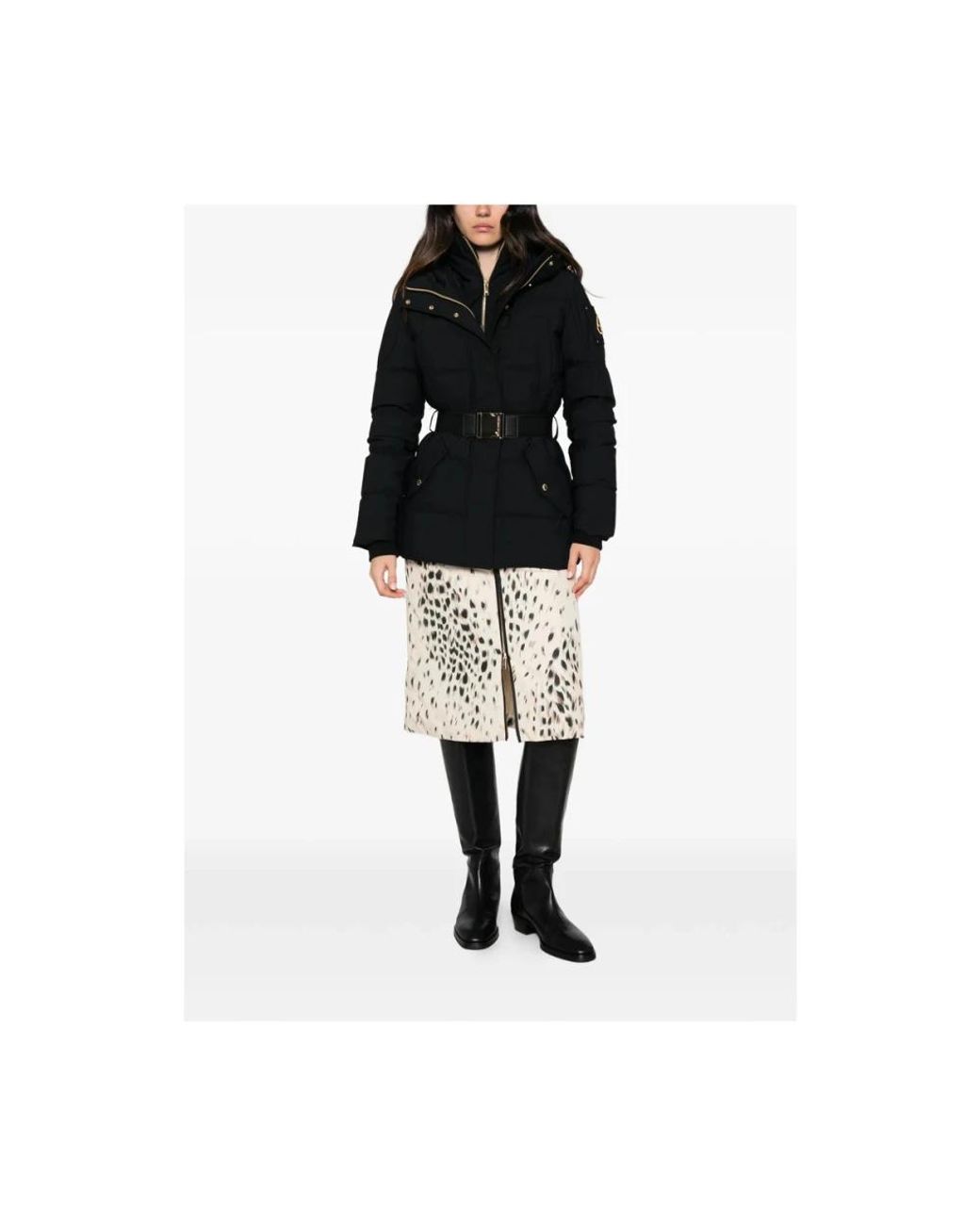 Down Coats Moose Knuckles en coloris Black
