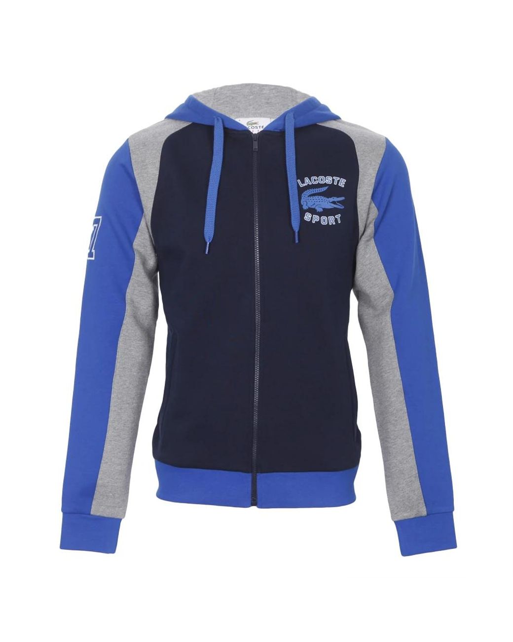 Lacoste Blue Zip-Throughs for men