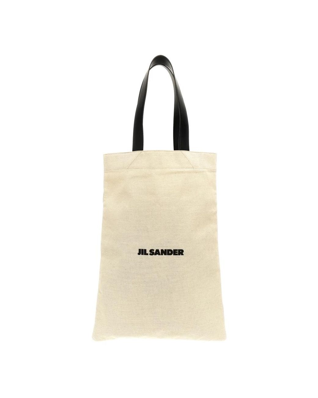 Jil Sander Natural Flat Shopper