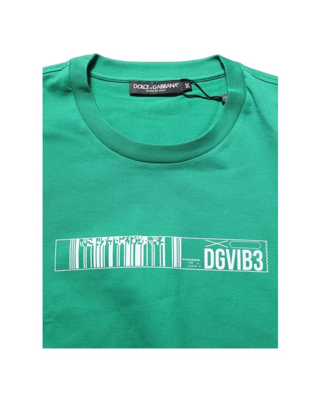 Dolce & Gabbana Green T-Shirts for men