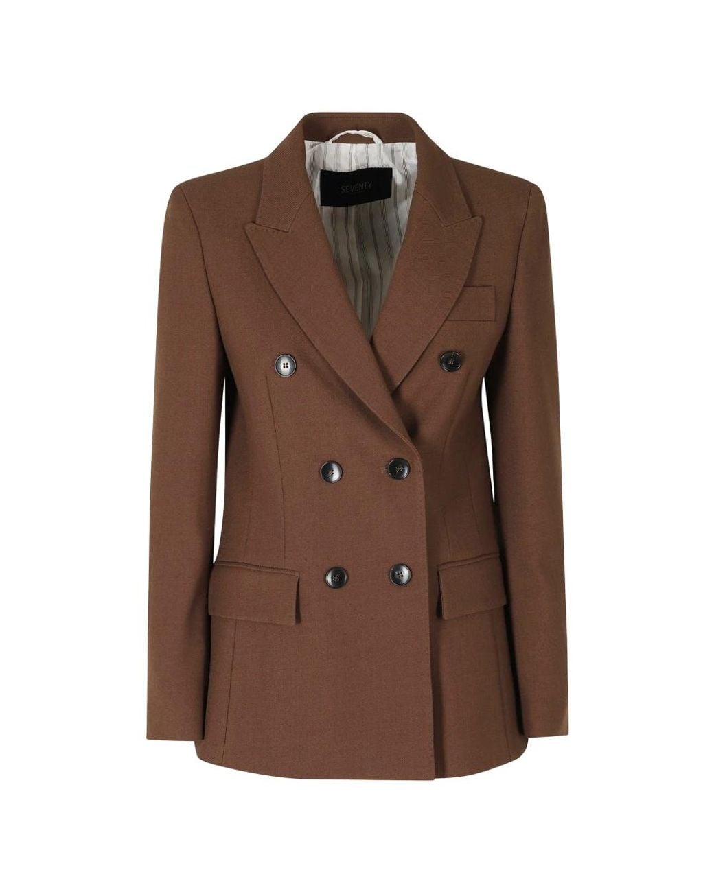 Seventy Jassen ,Bruin ,Giacca in het Brown