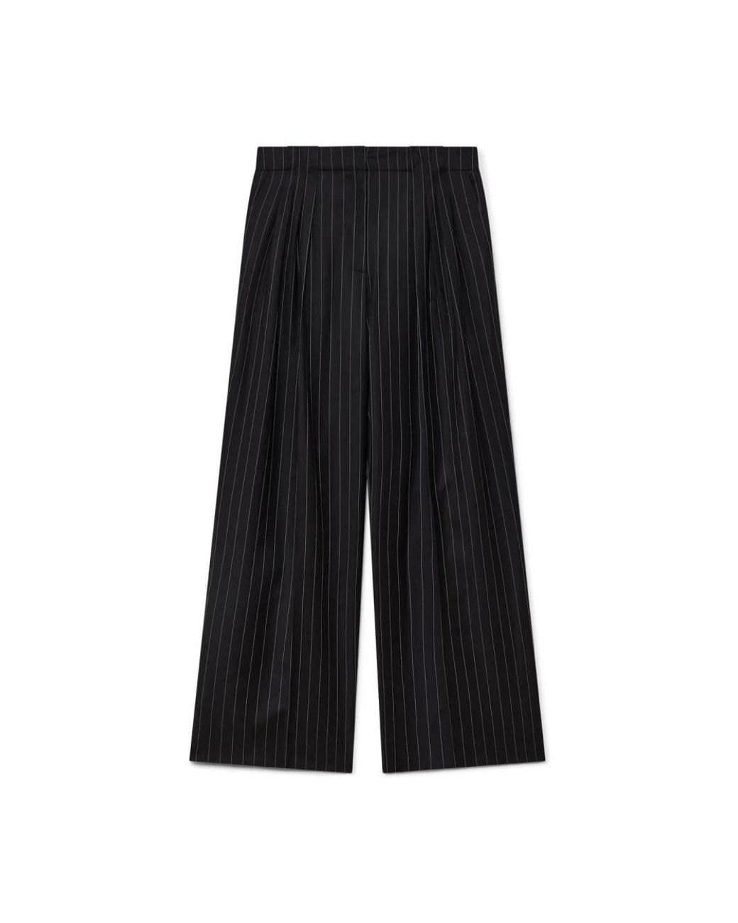Casablanca Black Wide Trousers