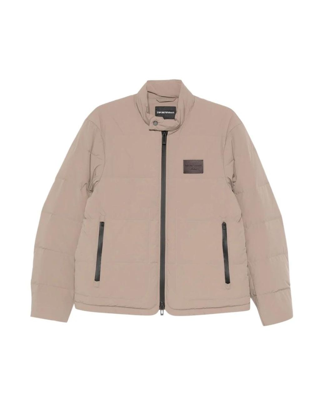 Emporio Armani Brown Down Jackets for men