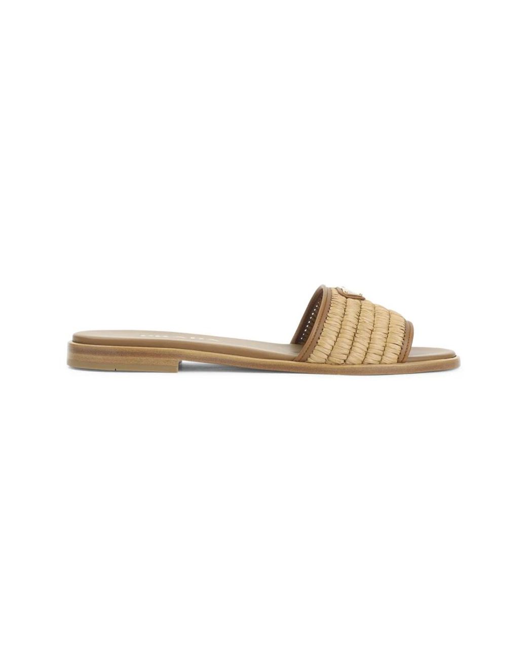 Prada Brown Sliders