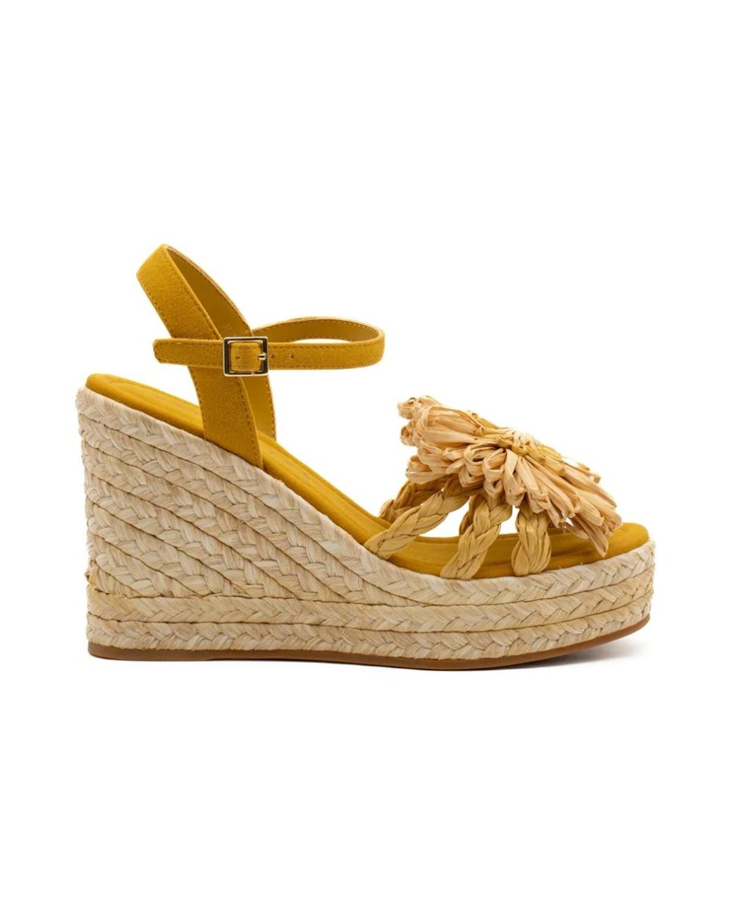 Paloma Barceló Metallic Wedges