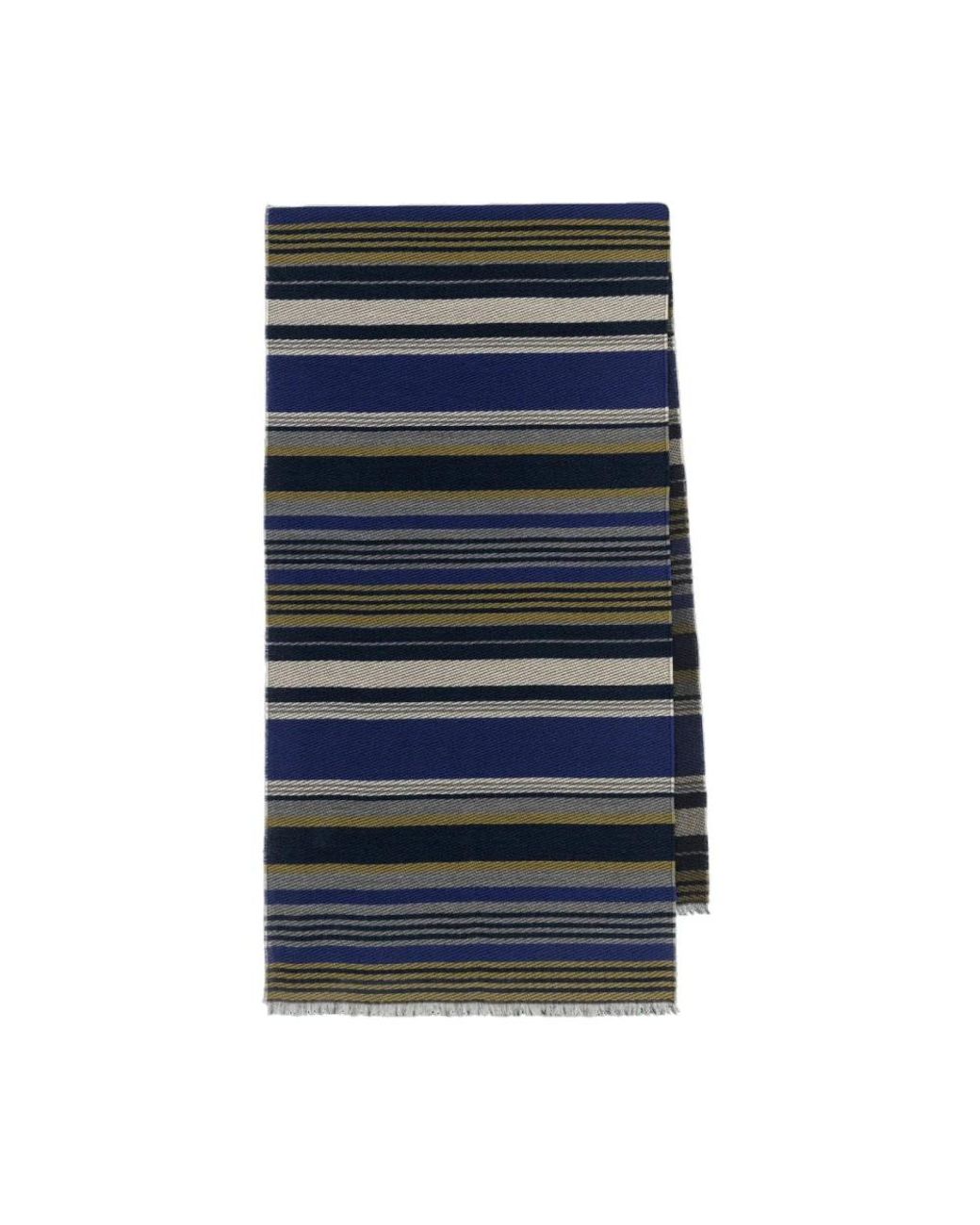 Paul Smith Blue Winter Scarves