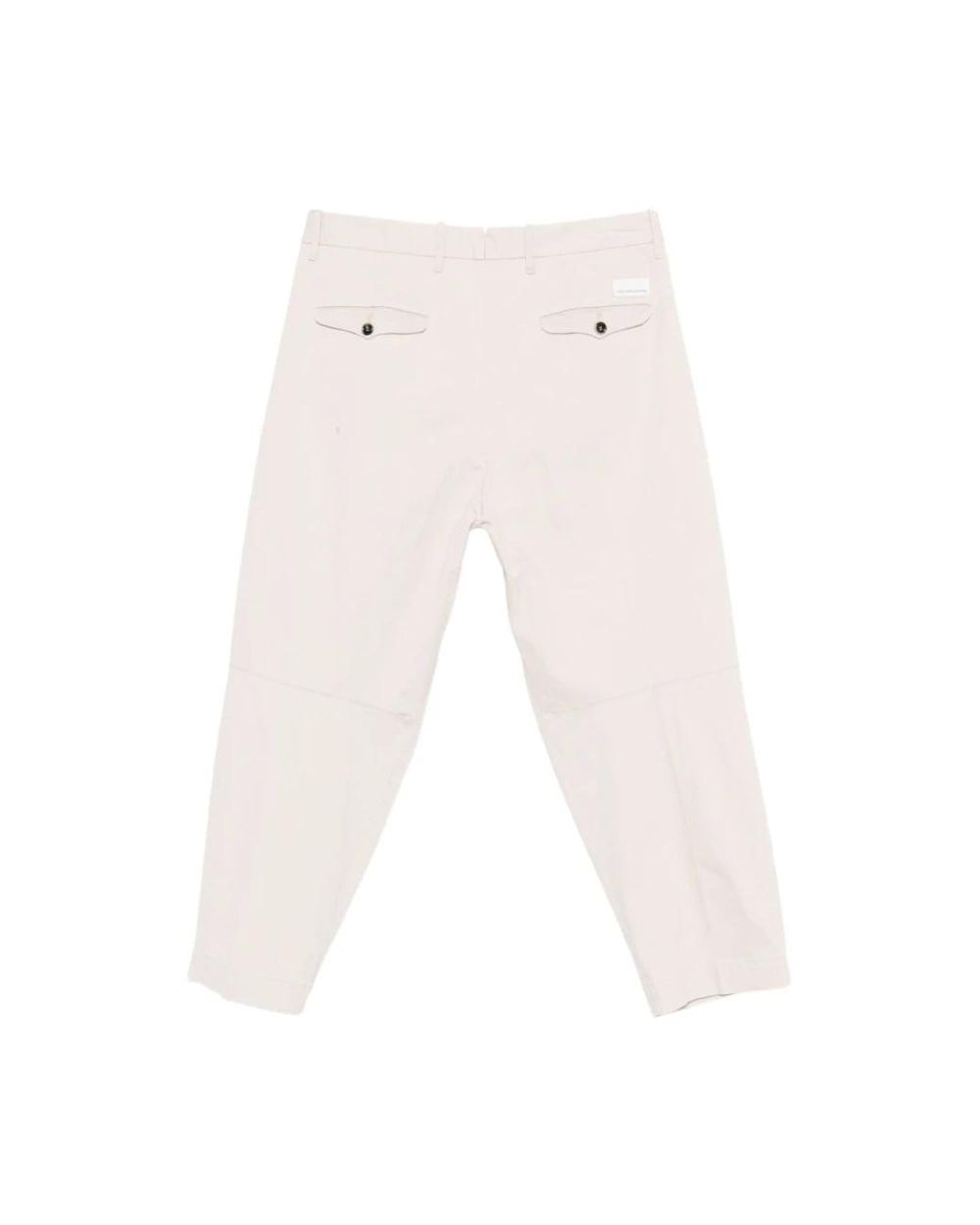 Nine:inthe:morning Natural Straight Trousers for men