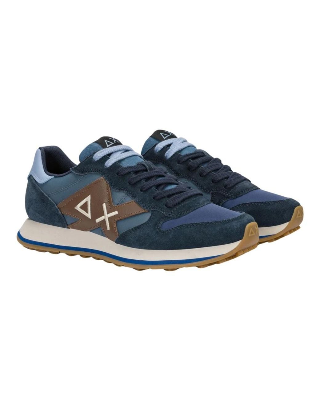Sun 68 Blue Sneakers for men