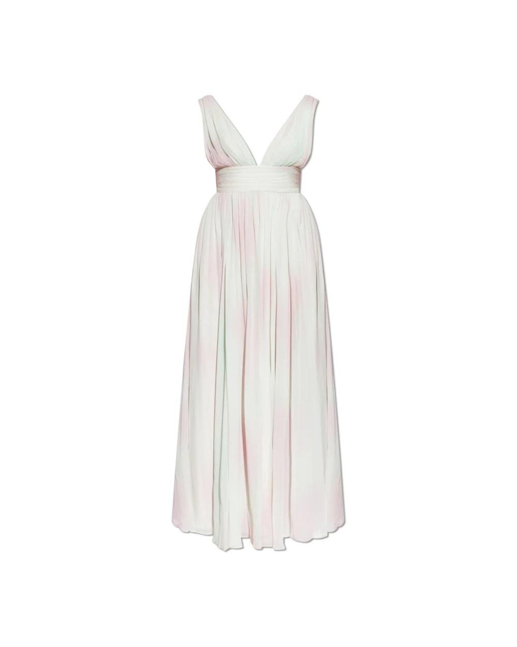 LoveShackFancy Madeleine Dress in het White