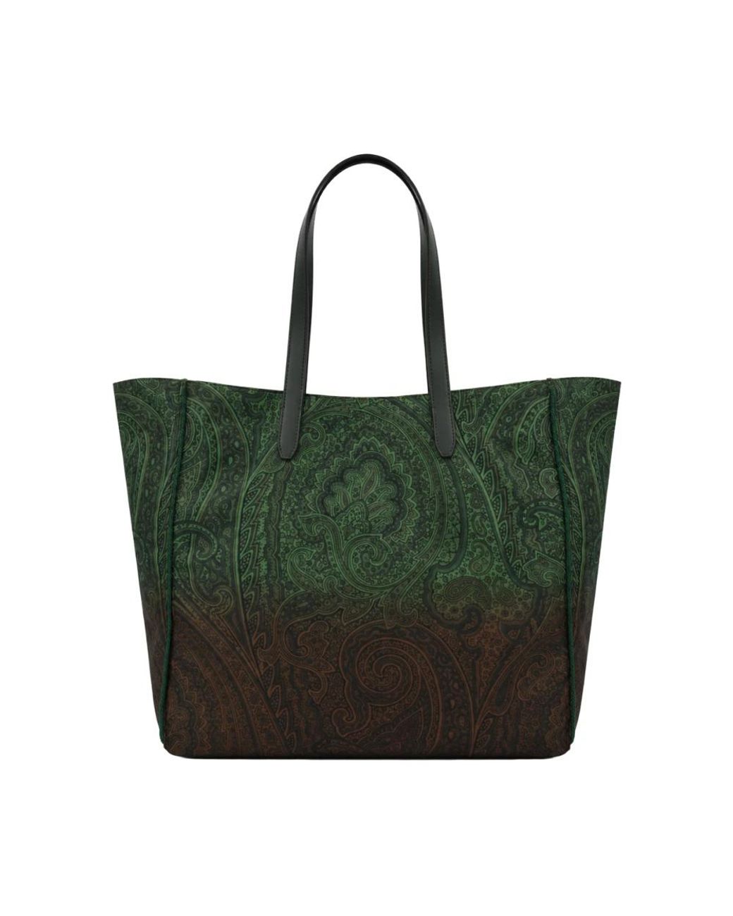 Etro Green Shopping Bags