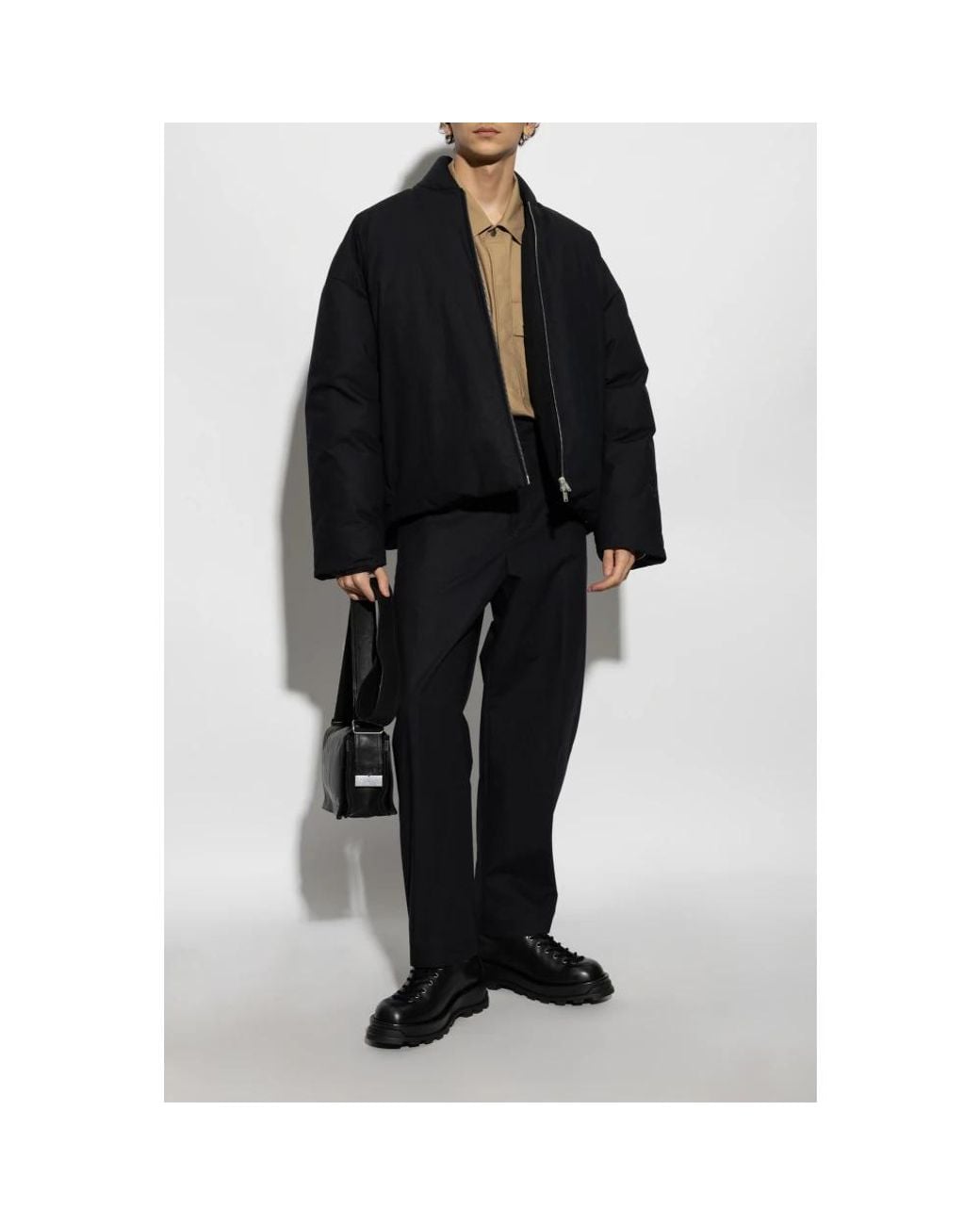 Down Jackets Jil Sander pour homme en coloris Black