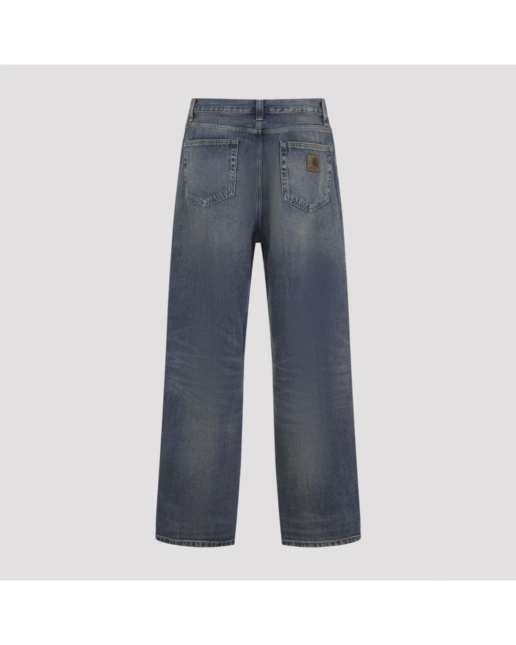 Carhartt Blue Wide Jeans for men