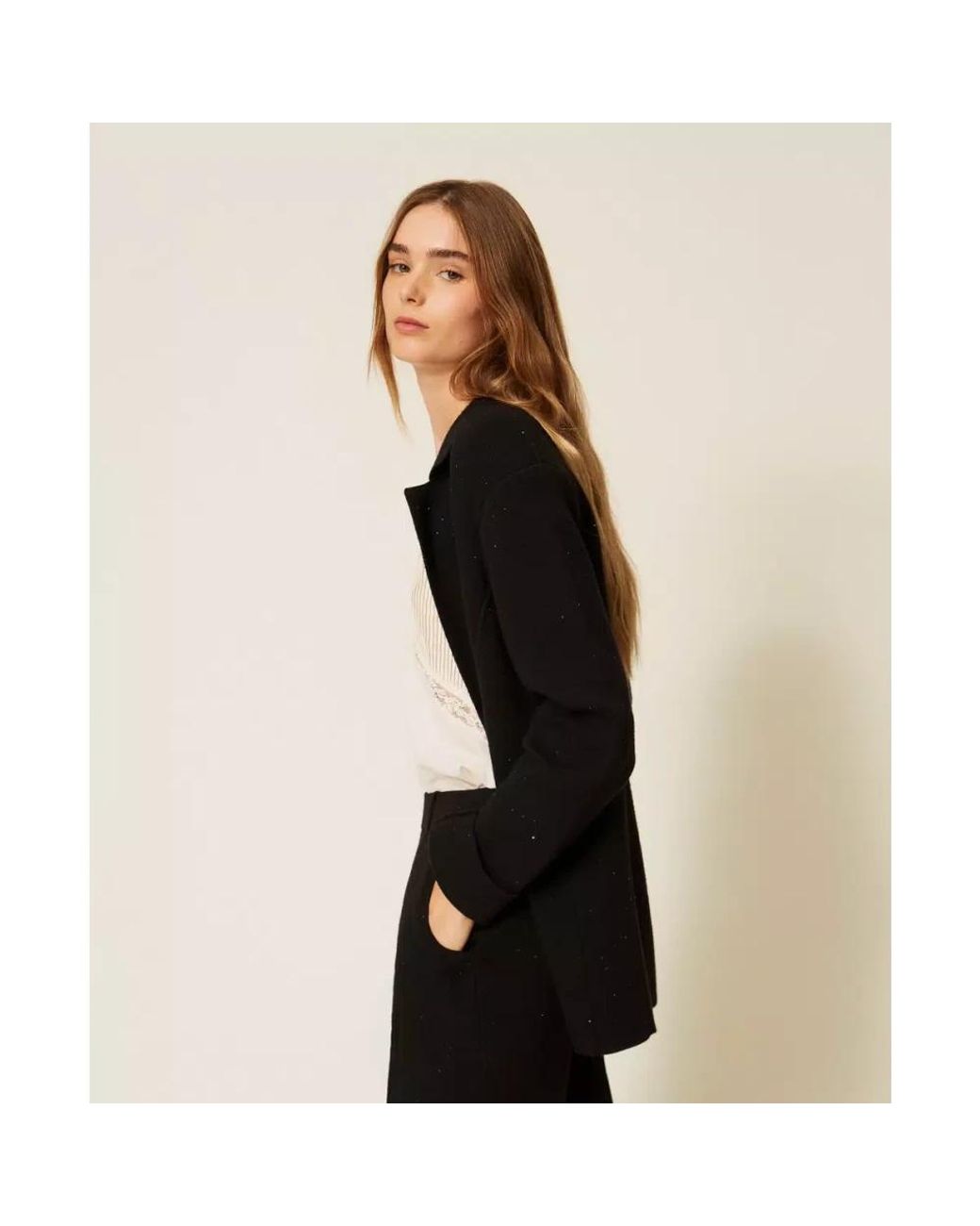 Twinset Black Blazers